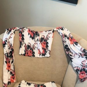 floral shirt